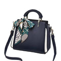 Versatile New Fashionable and Minimalist With Scarf Elegant Temperament Casual Women's Shoulder Bag