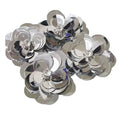 3D Handmade Rhinestone Small Flower Fashion Sequin Embroidered Patches for Kids Clothes