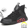 Diansen 825 Safety Shoes Men Steel Toe Shoes Work Boots Anti-puncture Work Sneakers Shoes Lightweight Trainers