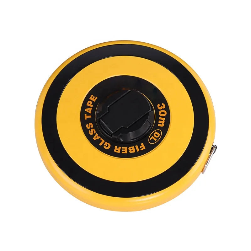 Manufacturer High-precision Leather 20m 30m 50m Engineer Fiberglass Measuring Tape Long Tape Measure
