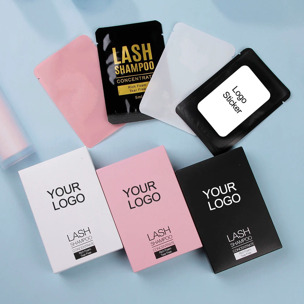 Private Label Eye Make-up Lash Wash Eyelash Extension Cleanser Foam Lash Shampoo for Lash Extensions