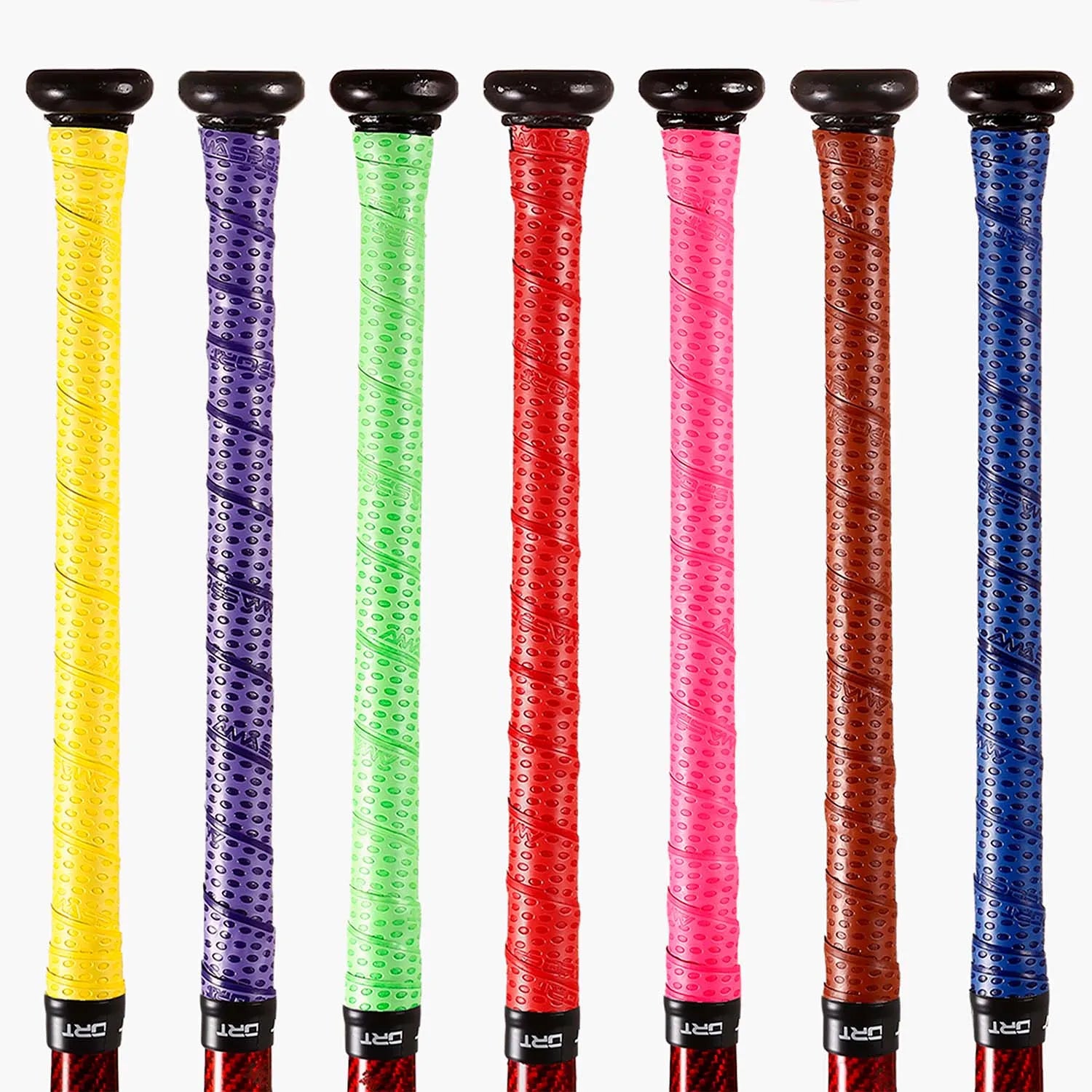 AMASPORT SOLID Series Ready to Ship Vulcan Quality Low MOQ PU Leather Baseball Bat Grip Tapes 990x30x1.1mm