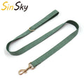 SinSky Leash Pet Large Dog Corduroy Wholesale Spot Pet Corduroy Leashes Alloy Buckle Strong Dog Leash Chain