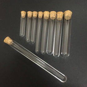 Plastic PS Hard test Tube with Wooden Cork 12*60mm 12*100mm 15*100mm 15*150mm 16*100mm 18*100mm 20*150mm test Tube
