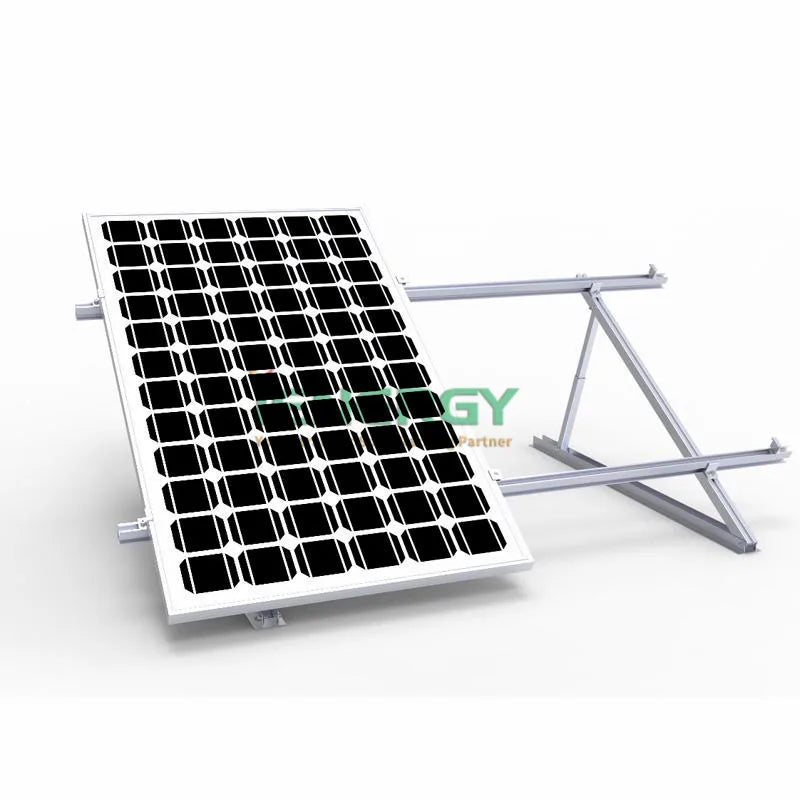 Adjustable Pre-assemble Aluminum Accessories Solar Pv Mount Systems for Ground or Any Flat Roof Solar Mounting Systems