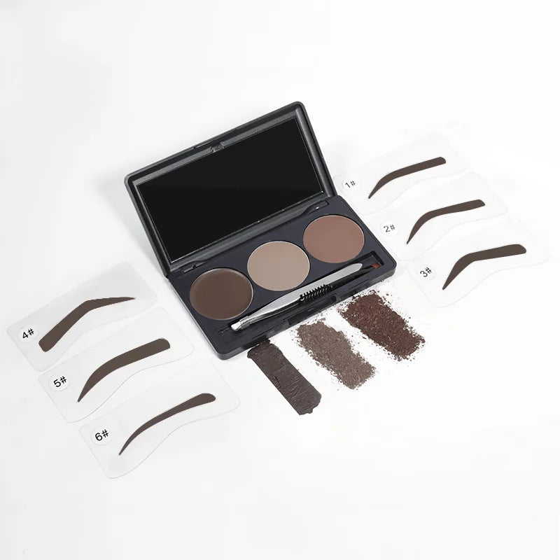 OCHAIN Customized Private Label Cruelty Free Waterproof Long Lasting Styling Gel Brow Pencil Vegan Eyebrow Kit