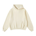 Baggy Loose Big Body Winter Hoodie Double Layers Fleece Interior Bright Colors Boxy Size Regular Double Layers Embroidered