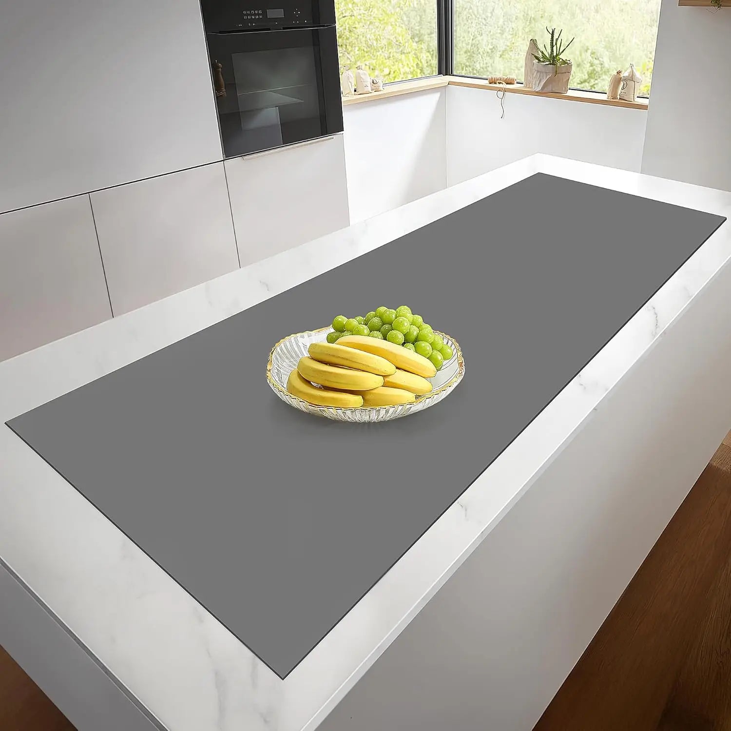 FDA Large Size Silicone Kitchen Table Matmulti-colornon-slip Heat Resistant Matkitchen Restaurant Counter Top Protector Mat