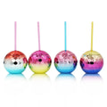 Custom 600ml Electroplated Spherical Water Bottle