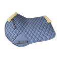 Wholesale Horse Dressage Equestrian Equine Big Size 105 X 65 CM English Fuchsia Red Blue Yellow Gray Colorful Saddle Pad Custom
