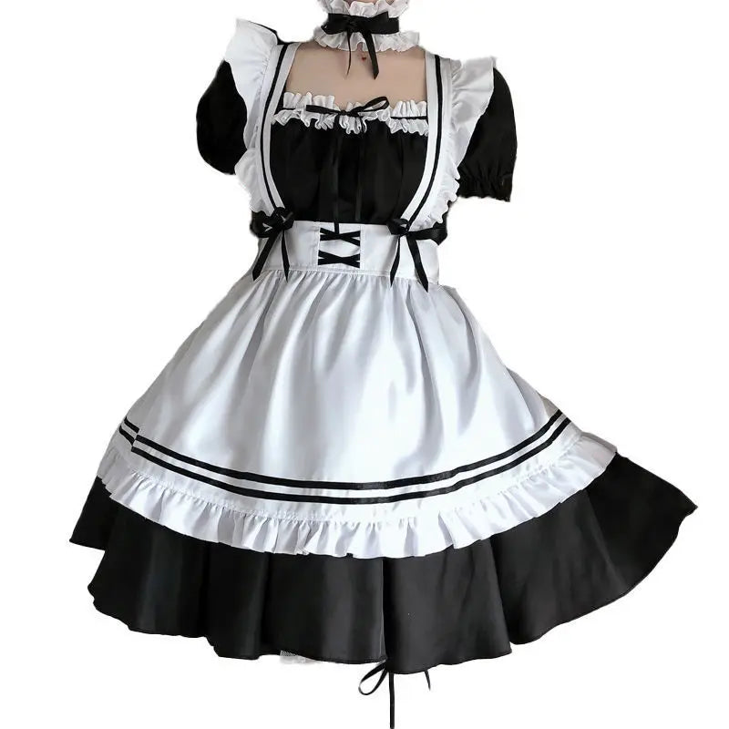 Maid Outfit Japanese COS Cute Student Dress Boss Lolita Suit Two-dimensional Large Size Clothing Daily