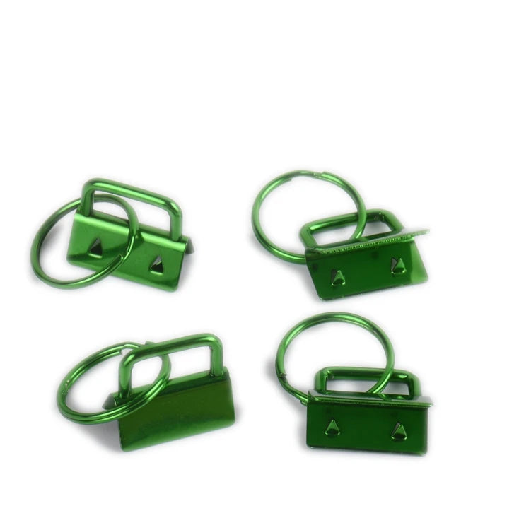 Various Color 25mm Key Fob Hardware Metal Split Ring Key Fob