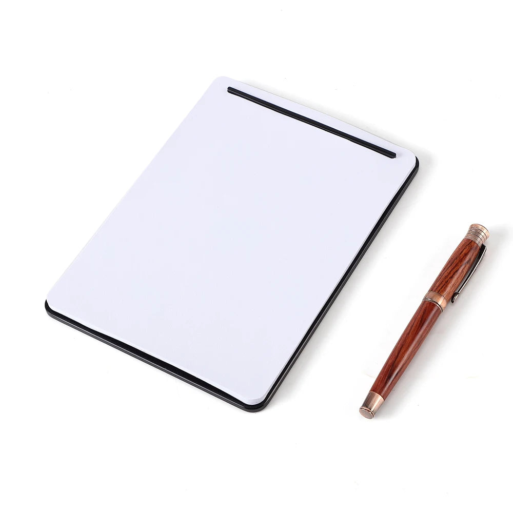 Direct Factory Wholesale New Design 5 Inch X 6 Inch Aviation Aluminum Loose Leaf Binder Notebook Do-List Memo Planner