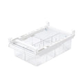 New Refrigerator Plastic Storage Containers Adjustable Storage Rack Refrigerator Partition