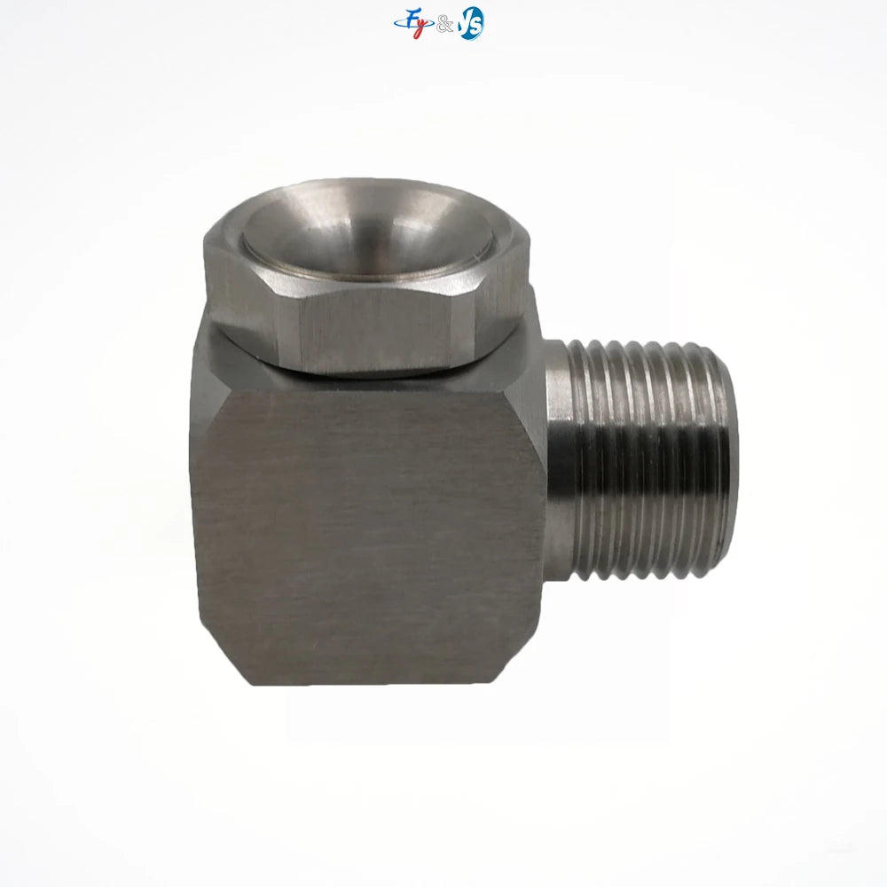 120Â° Stainless Steel Corner Hollow Cone Nozzle 1/4\" BSPT Wide Angle Power Plants 1/4\" BSPT Wide Angle for Sprays