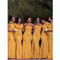 Bridesmaid Dresses Long Gowns Plus Size Beach Maid of Honor Party Gowns Wedding Formal Wear MB466