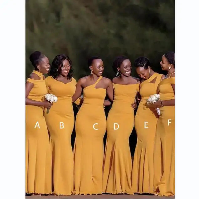 Bridesmaid Dresses Long Gowns Plus Size Beach Maid of Honor Party Gowns Wedding Formal Wear MB466