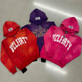 US Free Tax Applique Patch Embroidery Zip up Hoodie Custom Distressed Zip up Hoodie Men Distressed Embroidery Hoodie Set