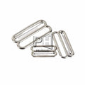 30/38/50mm Metal Belt Buckles O D 8 Ring Tri-Glide Bra Webbing Adjust Buckle Diy Bag Clothes Sewing Hardware Accessories