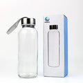 2021 Custom Logo Plastic Water Bottles 500ml Cheap Water Bottle With Metal Lid