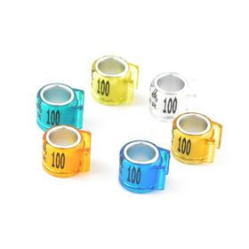 Hot Selling Birds Accessories Pigeon Foot Rings 8mm GPS Pigeon Ring Clip on Pigeon Rings