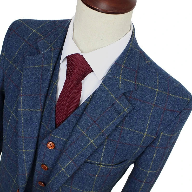 The Minimum Order Quantity Is 1 Piece of Men's Suits Three-piece Wedding Dress Tailor-made Plus Size Formal Dress