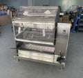 Heavy Duty Stainless Steel Charcoal Whole Chicken Rotisserie Grill Oven