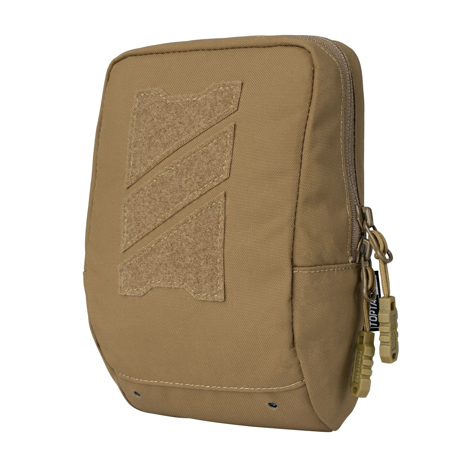 TOPTACPRO Laser Cut 500D Nylon Coyote Brown Outdoor Hunting Multi-Purpose Tactical MOLLE Pouch EDC Utility Pouch