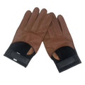 Sample Support Men's Genuine Goat Skin Leather Gloves for Car Driving and Motorcycle Fashionable Outdoor Gear for Cycling