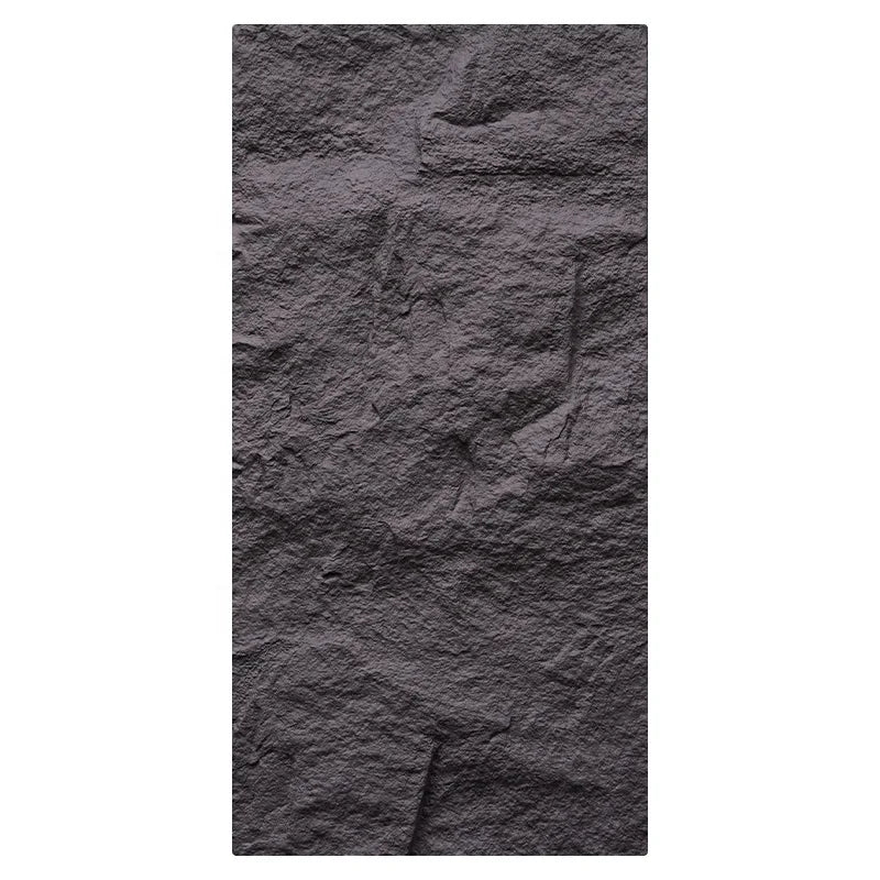 Large panel stone skin slab wall decoration artificial stone polyurethane background wall veneer pu stone