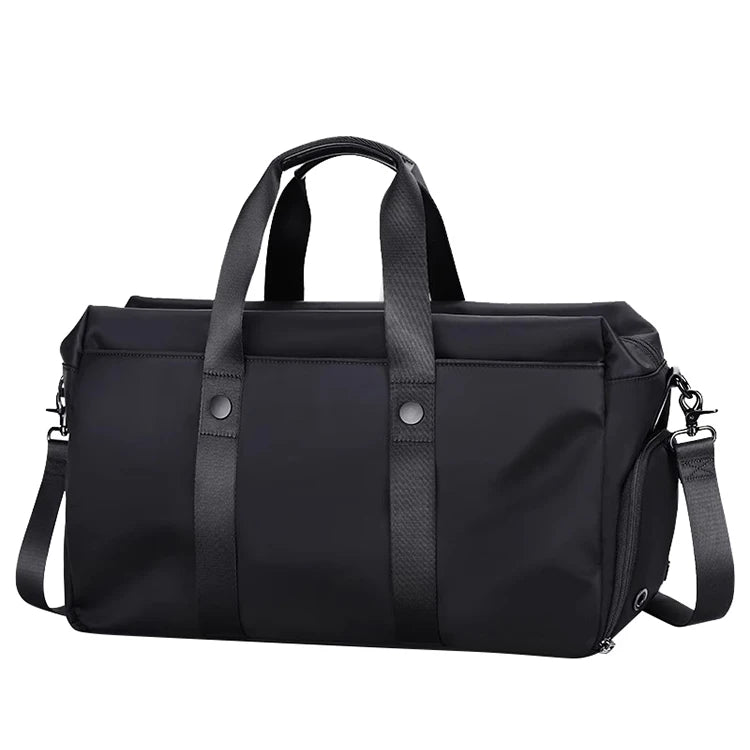 Eco Friendly Nylon Fashion Weekend Waterproof Large Capacity Foldable Duffel Luggage Bag Zipper Closure Unisex Travel