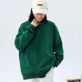 Blank Quality Cotton Oversized Sweatshirt OEM Custom Print logo Cotton Vintage Crewneck Men Sweatshirt