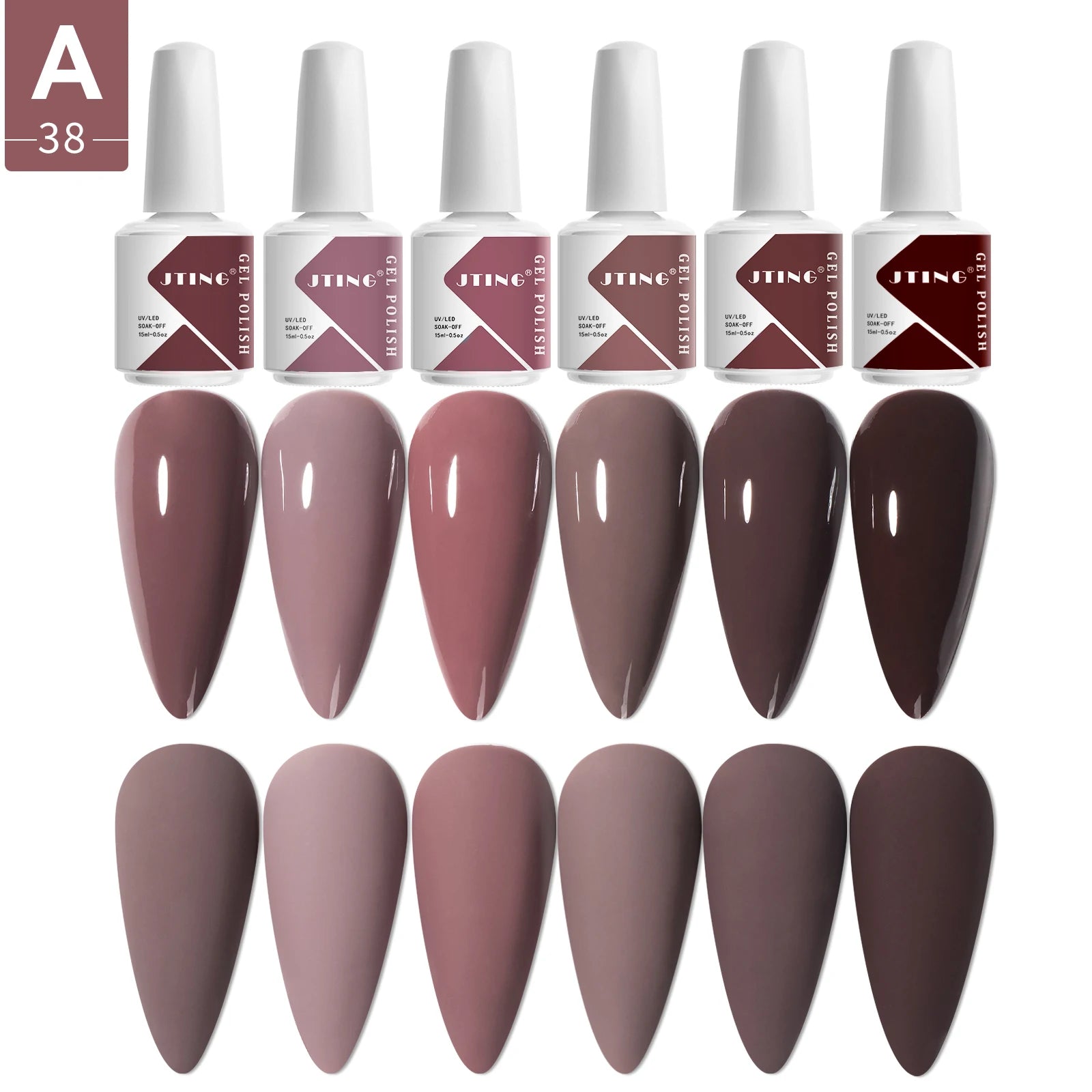 JTING Professional Dropshipping Nail Supplies Manufacturer Solid Uv Led Gel Nail Polish 3000color Custom Your Own Brand logo OEM