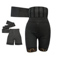 New 2-in-1 Seamless Flat Tummy Control Shapers Slim Body Girdle Belt Shapewear Corsets Embroidered Butt Lifter Waist 2 Pieces