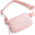 2024 Custom Nylon Women's Sport Waist Chest Belt Hiking Waterproof Mobile Phone Sling Crossbody Fashionable Zipper Shoulder