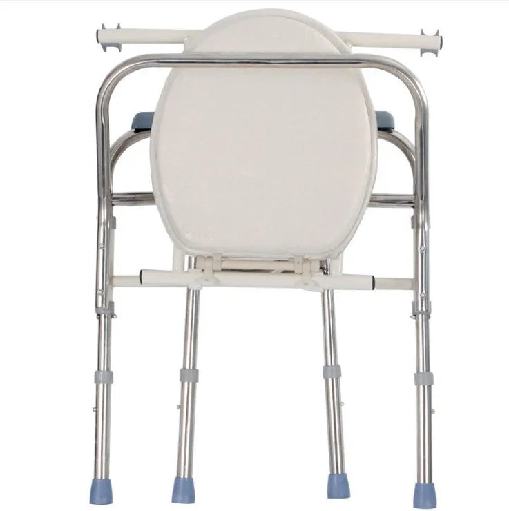 Steel Folding Manual Portable Commode Chair Western Over Commode Toilet Seat with Rehabilitation Therapy Supplies