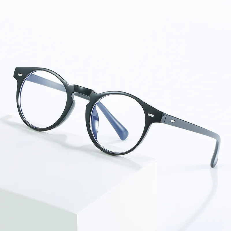 Wholesale Vintage Eyewear Optical Eyeglasses Frame Computer Glasses Anti Blue Light Blocking Glasses