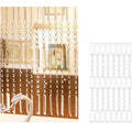 YearsCrystal 1 Meter K9 Optical Crystal Shining Facet Polished Irregular Shape Pendant Bead Curtain Bedroom Living Room
