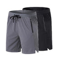 Running Shorts Men Nylon Quick Dry GYM Fitness Jogging Workout Short Men Sports Shorts