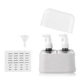 Mini Shampoo Dispenser Portable Travel Cosmetic Bottle Set(2 Bottle) 2024 New Arrival Ready to Ship Pump Bottle