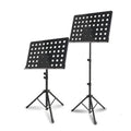 Direct Wholesale HEBIKUO P-06 Middle Panel Foldable Adjustable Music Stand Plastic Iron Lightweight Musical Stand