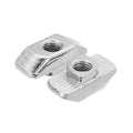 Aluminum Profile Accessory 8 Slot M4/M5/M6/M8 Thumb Jagged Hammer Head T Nuts for 4040 Aluminum Profile