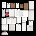 Custom Earrings Display Cards Ear Studs Kraft Paper Display Card  Earing Card Hang Tag