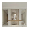 Modern 3D Mural Faux Big Slab PU Wall Board PVC Waterproof Fireproof Excellent for Exterior Household Apptments Direct Factory