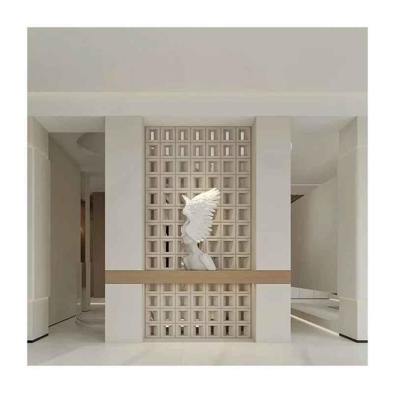Modern 3D Mural Faux Big Slab PU Wall Board PVC Waterproof Fireproof Excellent for Exterior Household Apptments Direct Factory