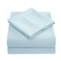 ODM/OEM 3/4 Pcs Home Textiles Blue Solid Color Bedsheets Polyester Bed Sheets Supplier