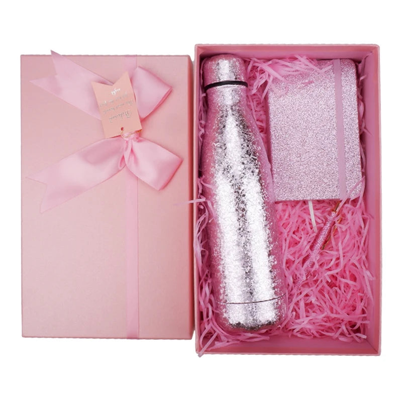 2021 Fashion Beautiful Pink Wedding 5pcs Gift Set for Women Birthday Valentine's Day Mother' Day Wedding Gift Sets