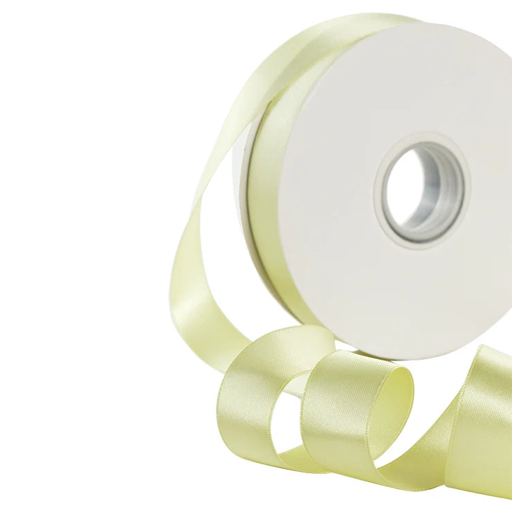 Wholesale 100% Polyester Satin Ribbons Customized Double Face Side for Decoration Factory Direct