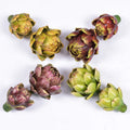 L924 2024 Lifelike Simulation Plastic Artificial Fruit Kitchen Cabinet Decoration Fresh Food Displays Artificial Fruit Artichoke