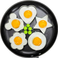 Eco-Friendly Stainless Steel Egg Mold Rings Metal Fried Egg Shaper for Kitchen Cooking Accessories Gadgets